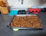 A picture of step 10 of Gluten free Pecan Pie Brownie.