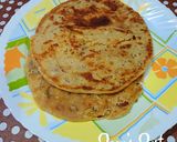 A picture of step 5 of Puran Poli.