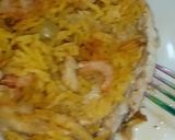 Une image de l'étape 5 de La saupe 🐟🐟🐟🐟 farcie au riz 🍚🍚🍚🍚/ crevettes 🍤🍤🍤🍤.