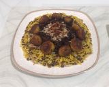 عکس مرحله 9 از دستور رشته پلو با عدس و کوفته قلقلی 🍛