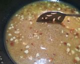 A picture of step 4 of Sooji Halwa katori.