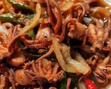 Foto langkah ke 4 dari resep Baby octopus/bayi gurita tumis (pedas).