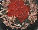 Foto del paso 3 de la receta: Judías verdes salteadas con bacon y huevo