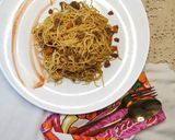 عکس مرحله 2 از دستور ماکارونی با گوشت چرخکرده و هویج و ذرت