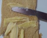 A picture of step 5 of PinWheel sandwich.