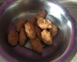 A picture of step 1 of Churma ladoo.