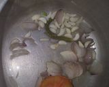 A picture of step 7 of Shahi soya chunks..with spicy greavy.