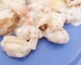 Une image de l'étape 8 de Gratin de Gnocchis saumon poireaux. # octobre.
