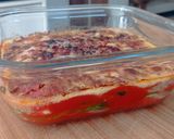 Foto del passaggio 9 della ricetta Parmigiana di zucchine in friggitrice ad aria