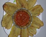 Foto langkah ke 7 dari resep Pisang Peppe' Sambel Terasi Khas Makassar.