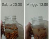 Foto langkah ke 1 dari resep Susu Almond Simpel.