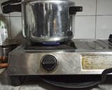 A picture of step 8 of Sarson Da Saag.