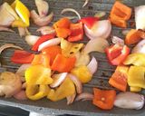 A picture of step 7 of Grilled Paneer and Mushrooms.