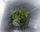 A picture of step 1 of Alovera mint lemonade.