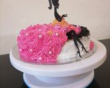 Csoki pudingos, Tejszín ízű csajos torta recept fázis 4 fotója