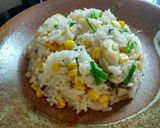 รูปขั้นตอนการทำที่ 4 ของ ข้าวผัดมังสวิรัติ