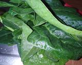 A picture of step 3 of Flour Tortillas with Nopal and Spinach.