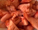 A picture of step 1 of Watermelon smoothie.