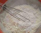 A picture of step 1 of Dora Cake. Doriyaki.