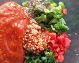 A picture of step 5 of Quinoa au gratin.