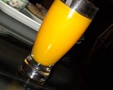 A picture of step 2 of Mango Smoothie.