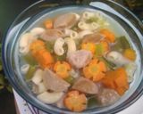 Foto langkah ke 2 dari resep 21.Sop baso makaroni #bikinramadanberkesan.