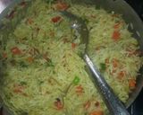 A picture of step 2 of Fried basmatic rice.