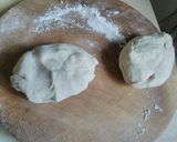 A picture of step 3 of Nimki/Namkeen.