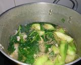 Hình bước làm 3 của món Canh rau mướp nấu tôm