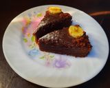 A picture of step 7 of Choco bnana cake.