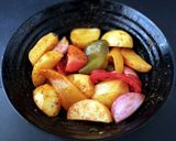 Foto del paso 3 de la receta: Pollo con verduras, sin horno