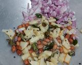 A picture of step 5 of Indori Poha.