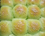 Foto langkah ke 4 dari resep Roti sobek pandan keju 🍃.