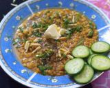 A picture of step 15 of Daal Mash.