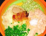 Hình bước làm 1 của món Chả Gà Độn Sả