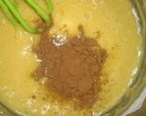 Foto langkah ke 2 dari resep Bolu kukus coklat.