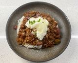 A picture of step 5 of Vegan chilli con carne.