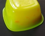 A picture of step 4 of Papaya Pudding.