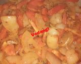 A picture of step 5 of Pyaaz Besan Ki Sabzi.