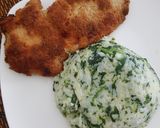 Foto del paso 6 de la receta: Arroz con gusto (espinaca y queso)