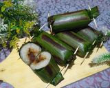 Foto langkah ke 7 dari resep Lemper Bakar isi Abon.