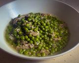 Foto del paso 4 de la receta: Guisantes con butifarra de perol