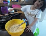 Foto langkah ke 4 dari resep Pancake Simpel.