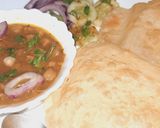 छोले विद इंस्टेंट भटूरे (chole with instant bhature recipe in Hindi) रेसिपी चरण 11 फोटो