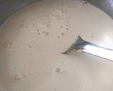 A picture of step 1 of Sattu kheer.