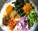 A picture of step 2 of Rava Moringa Paniyaram.