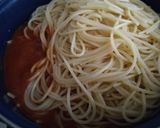 Foto del paso 5 de la receta: Spaghetti rojo