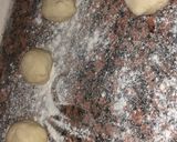A picture of step 4 of Bow pies, caterpillar bread, and others.