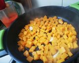 Foto del paso 1 de la receta Potaje de garbanzos y judías rojas con habichuelas y calabaza