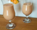 Une image de l'étape 5 de Smoothie melon pêche vanille.